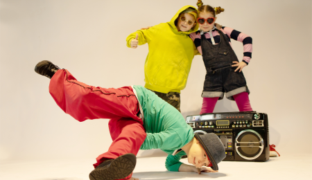Aulas de Hip Hop para crianças (+ 4 anos)
